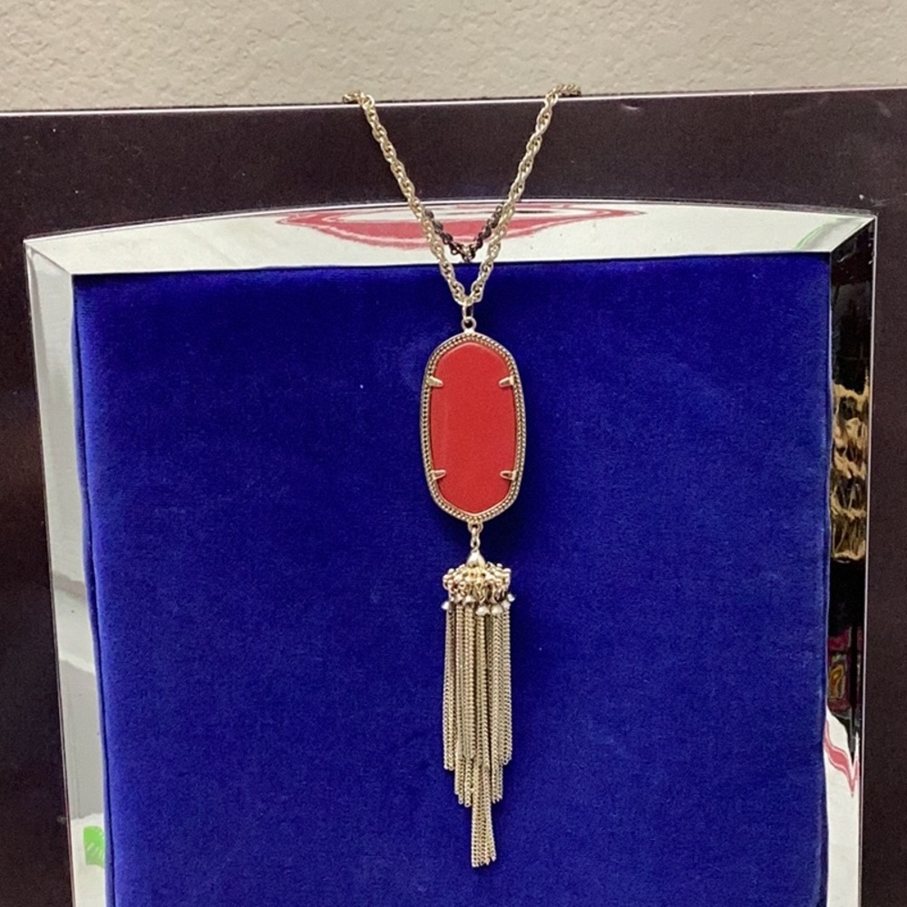 Kendra Scott red necklace